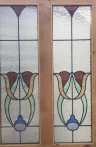 pine stained glass doors london