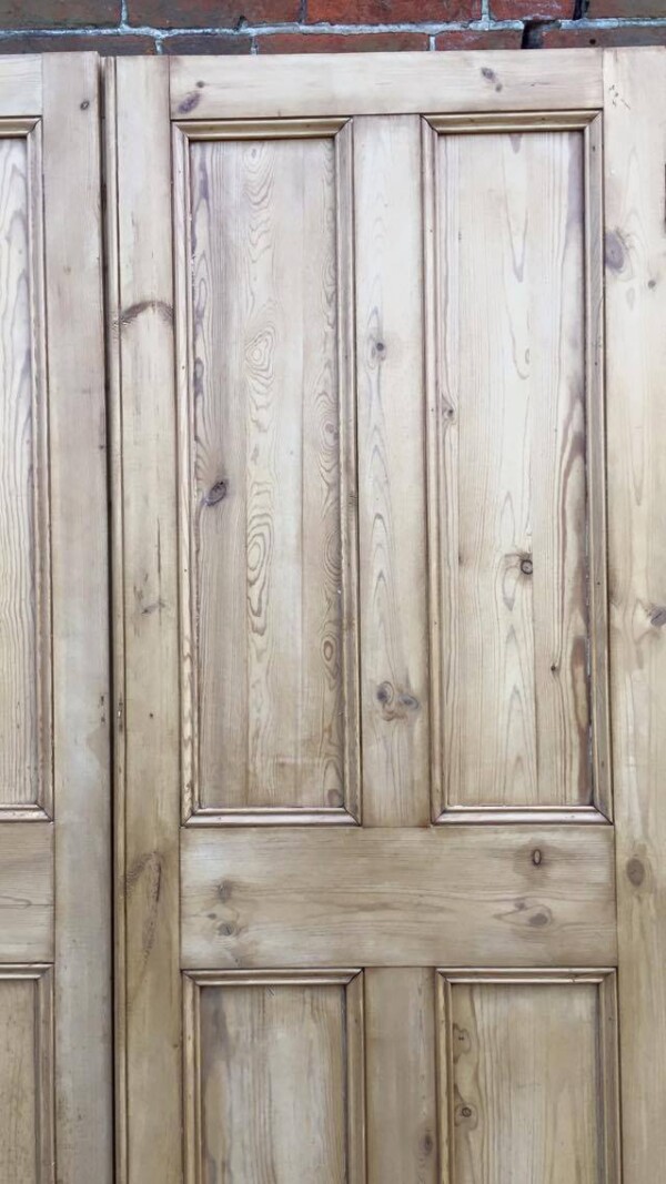 Victorian Pine Cupboard Doors Cheshire