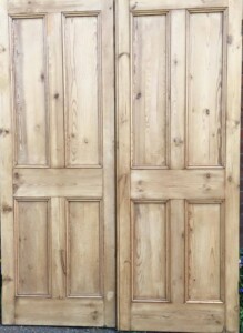 Victorian Pine Cupboard Doors Cheshire