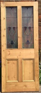 pine stained glass doors london