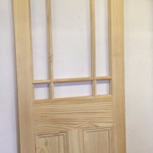 New 9 Panel Pine Internal Door - Unglazed