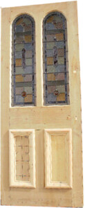 stained glass doors somerset