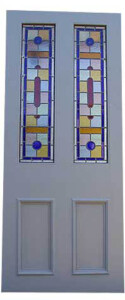 Louis Stained Glass Pine Doors London