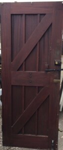 mahogany external door wiltshire