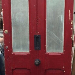 victorian reclaimed pine external door yorkshire